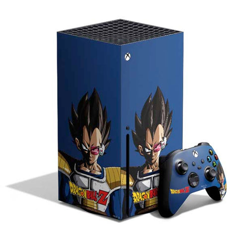 Dragon Ball Z Vegeta Portrait Xbox Series X Skins